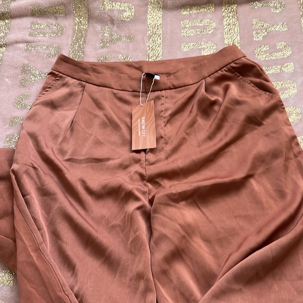 SHEIN Dressy tan pants
